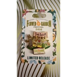 Disney Parks 2016 Epcot Flower & Garden Daisy Duck "Fresh EPCOT" Pin